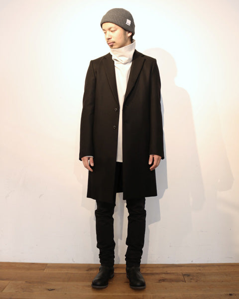 2/72オフスケールメルトン ロングコート