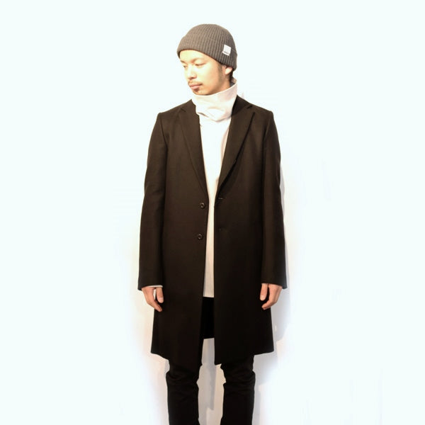 2/72オフスケールメルトン ロングコート