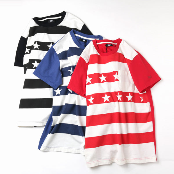 S/SL SOFT JERSEY STAR BORDER