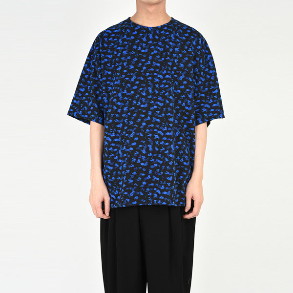 SUPER BIG T-SHIRT INKJET HAZED FLOWER