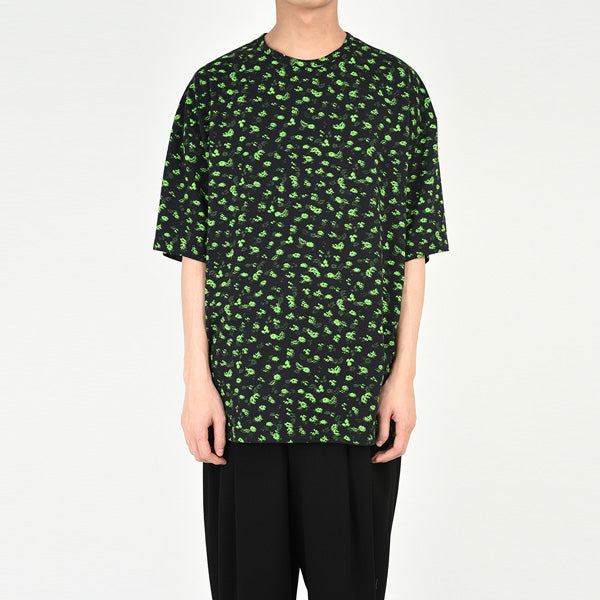 SUPER BIG T-SHIRT INKJET HAZED FLOWER