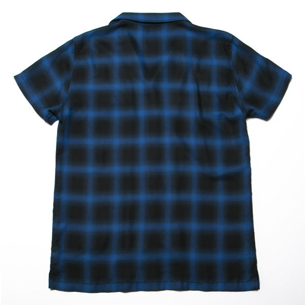RAYON TWILL OMBRE CHECK S/SL SHIRTS