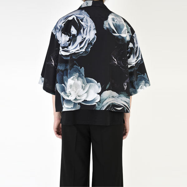 DECHINE BIG SHORT SHIRT (BIG ROSE)