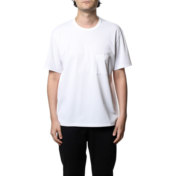 Peハニカムニット ポケット付クルーネックS/S