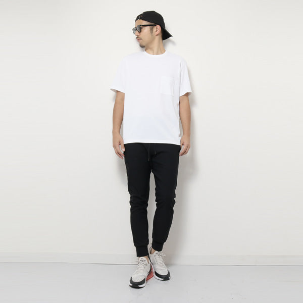 Peハニカムニット ポケット付クルーネックS/S