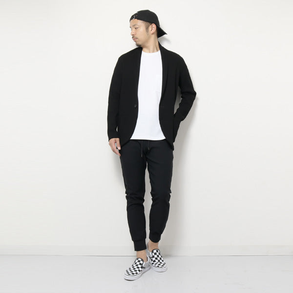 Peハニカムニット ポケット付クルーネックS/S