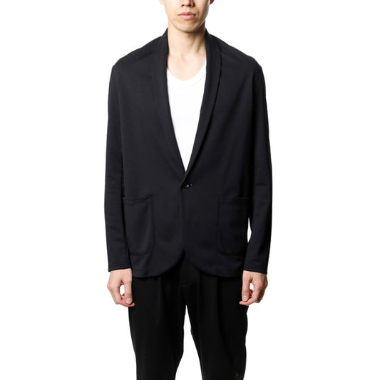  Peハニカムニット ストールジャケット  