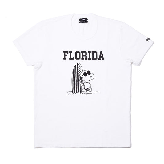  PEANUTSxTMT S/SL 88-VINTAGE TEE (FLORIDA)  