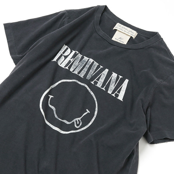 30/-スペシャル加工天竺 Pt 半袖T(REMIVANAスマイル)