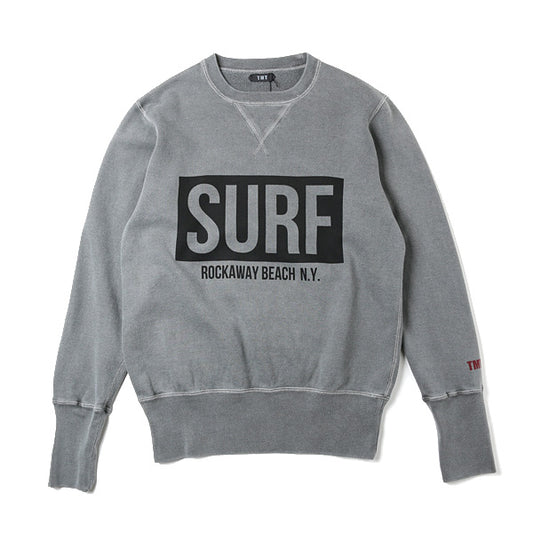  PIGMENT DYED FRENCH TERRY CREW NECK PULLOVER  