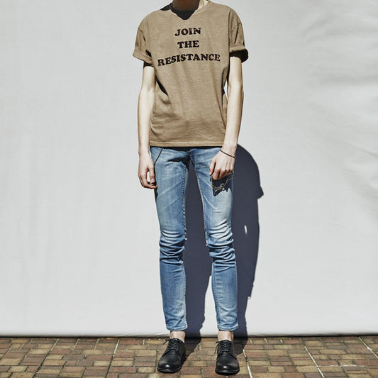  HYBRID DENIM x SHAVING SKINNY LEG  