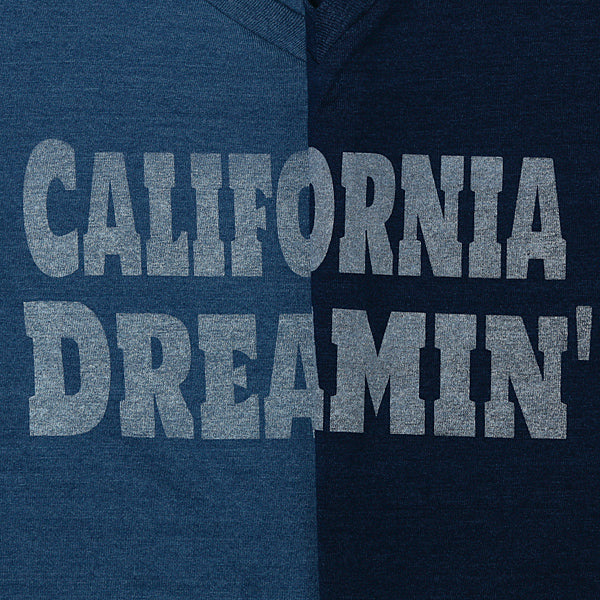 S/SL INDIGO 天竺TEE Vneck(CALIFORNIA DREAMIN)