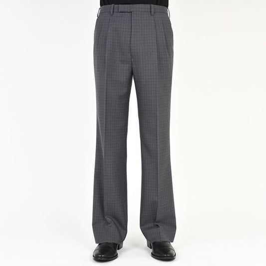  WOOL HOUNDS TOOTH CHECK 2TUCK SLIM FLARE  