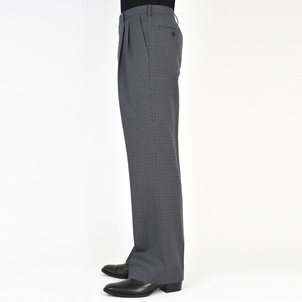 WOOL HOUNDS TOOTH CHECK 2TUCK SLIM FLARE