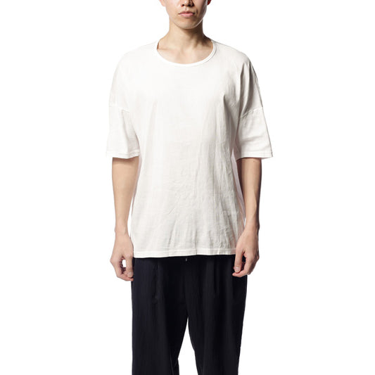  ビワコットン クルーネックS/S  