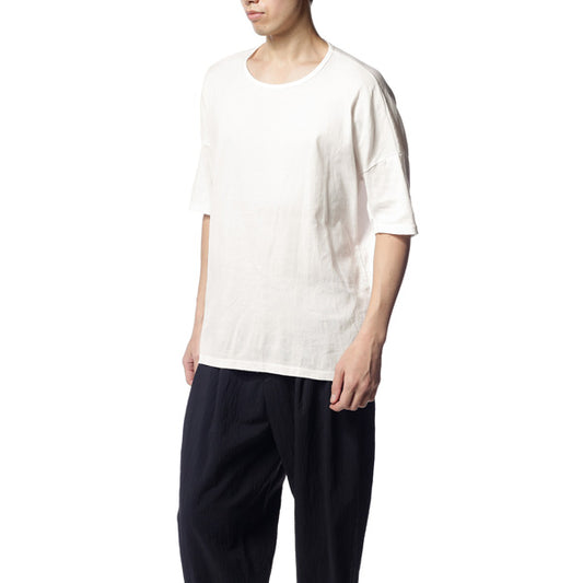  ビワコットン クルーネックS/S  