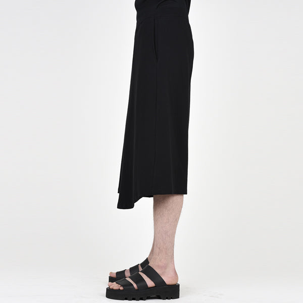 FRONT TUCK CROPPED PANTS