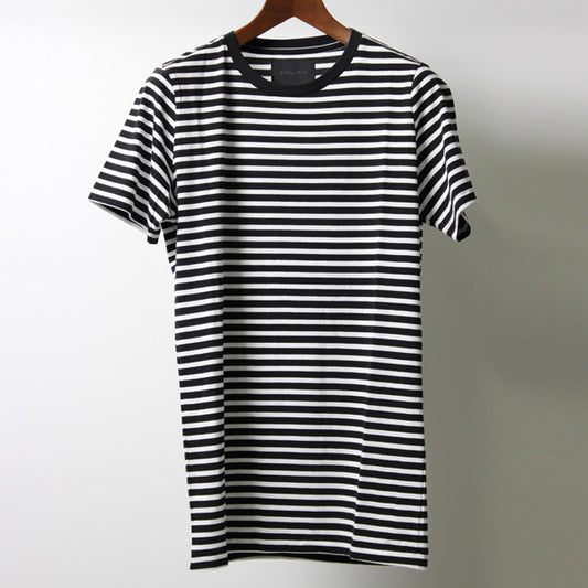  PERUVIAN PIMA BORDER TEE  