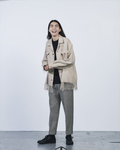 Flat Front Straight Trousers