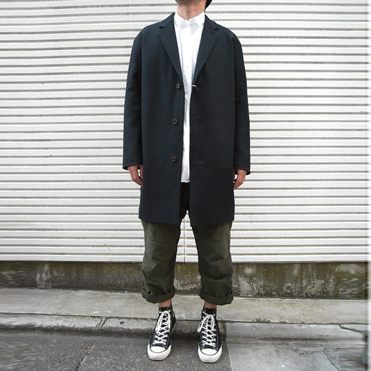  MINIMALIST CHESTERFIELD COAT  