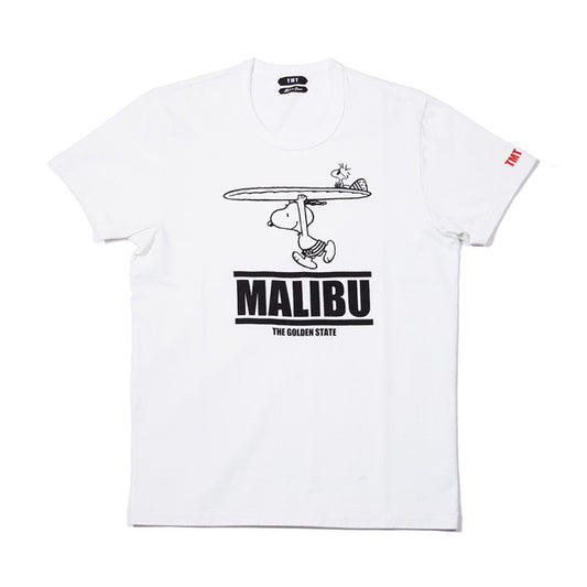  PEANUTSxTMT S/SL BD JERSEY TEE (MALIBU)  