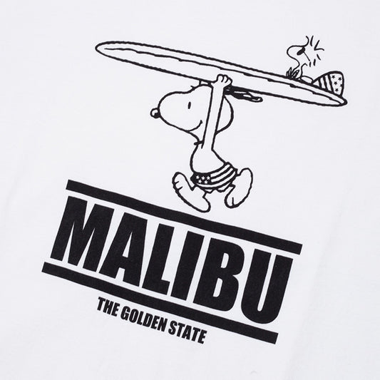  PEANUTSxTMT S/SL BD JERSEY TEE (MALIBU)  