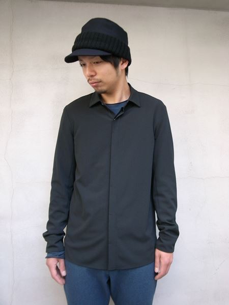 彩ナス2WAYストレッチ 長袖シャツ