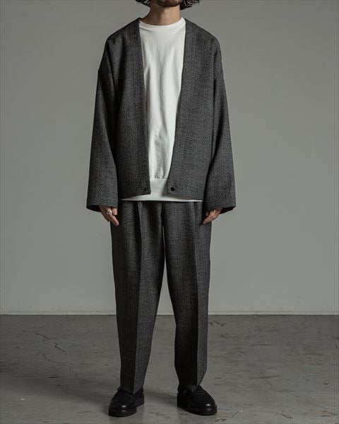  MINIMALIST CARDIGAN MELANGE WOOL  