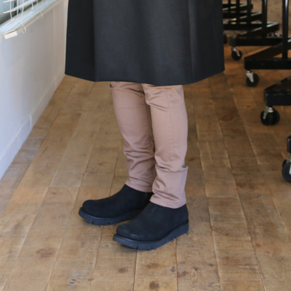 オイルスーパーバックスウェード ワンピースブーツグロクシー