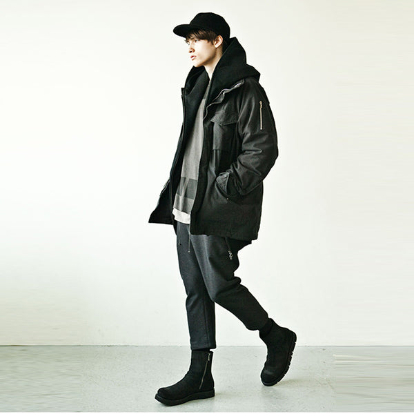 オイルスーパーバックスウェード ワンピースブーツグロクシー