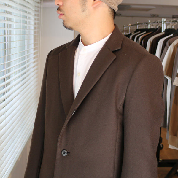 オフスケールメルトン ロングコート