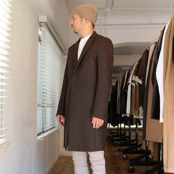 オフスケールメルトン ロングコート