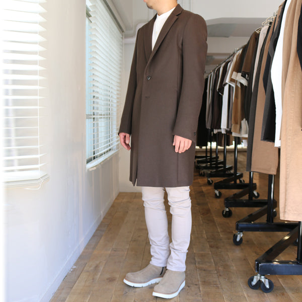 オフスケールメルトン ロングコート