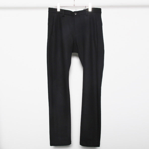 カシミヤ混ニットフラノ ジョッパーズパンツ