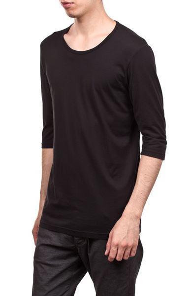  100/2ディオラマ天竺 クルーネック7分袖  