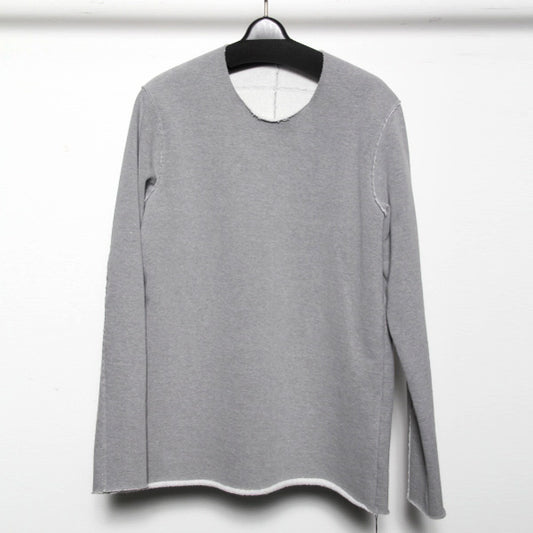  ハイバルキーCo/Ac裏毛 クルーネックL/S  