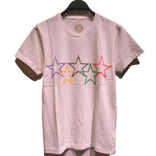  short sleeve vintage style t-shirts (five star)  
