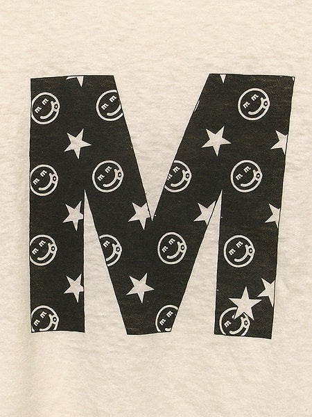 short sleeve vintage style t-shirts (M monogram)