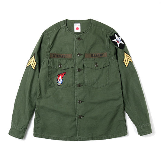  COLLARLESS JL UTILITY SHIRTS  