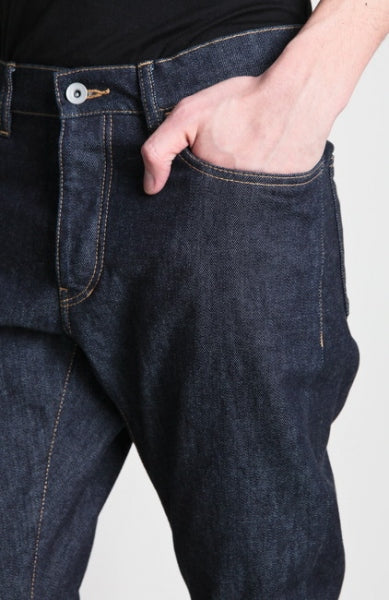 13,5oz ムラ糸ストレッチデニム ジョッパーズ ワンウォッシュ