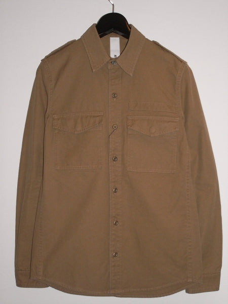  コットンオックス ミリタリーシャツ  