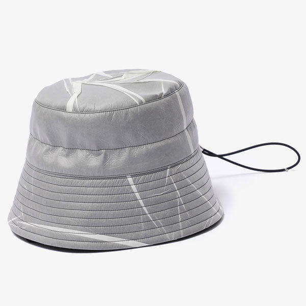 NY TAFFETA RANDOM BONDING CLOTH BUCKET HAT