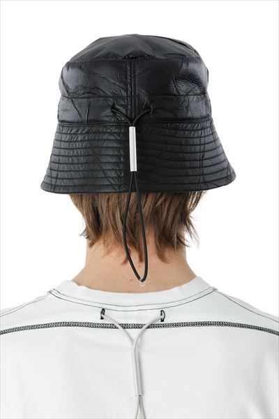 NY TAFFETA RANDOM BONDING CLOTH BUCKET HAT