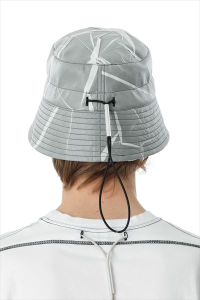 NY TAFFETA RANDOM BONDING CLOTH BUCKET HAT