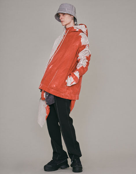 NY TAFFETA RANDOM BONDING CLOTH BUCKET HAT