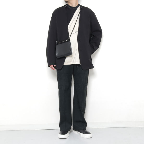 MERCERIZED CO JERSEY VESSEL PANELED L/S TEE