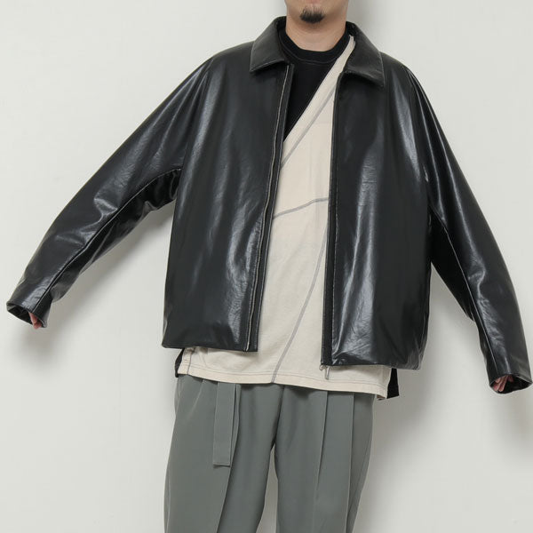 MERCERIZED CO JERSEY VESSEL PANELED L/S TEE