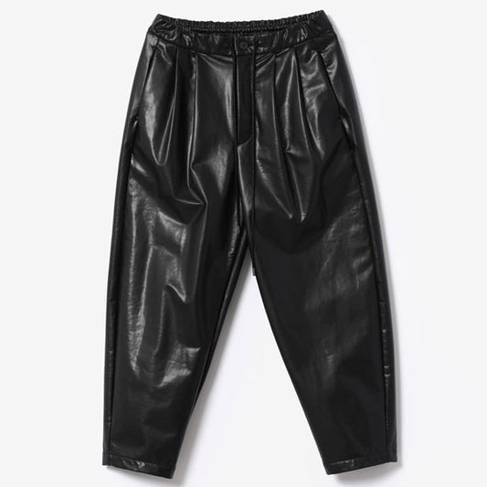  SYNTHETIC LEATHER 2PLEATS TAPERED FIT EASY  