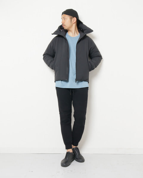 ウォッシャブルウールスヴィン裏毛 クルーネックドルマンL/S