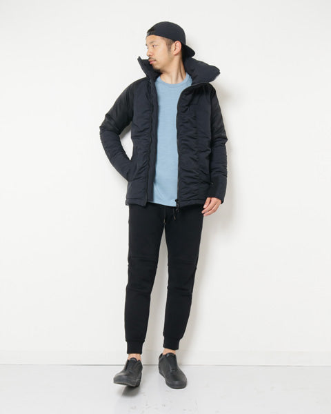 ウォッシャブルウールスヴィン裏毛 クルーネックドルマンL/S